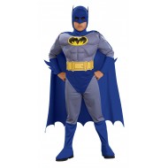 Kids Batman Costume With Muscle Chest